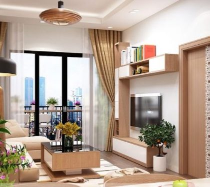 Nội hiện đại -căn hộ Central Field 219 Trung Kính