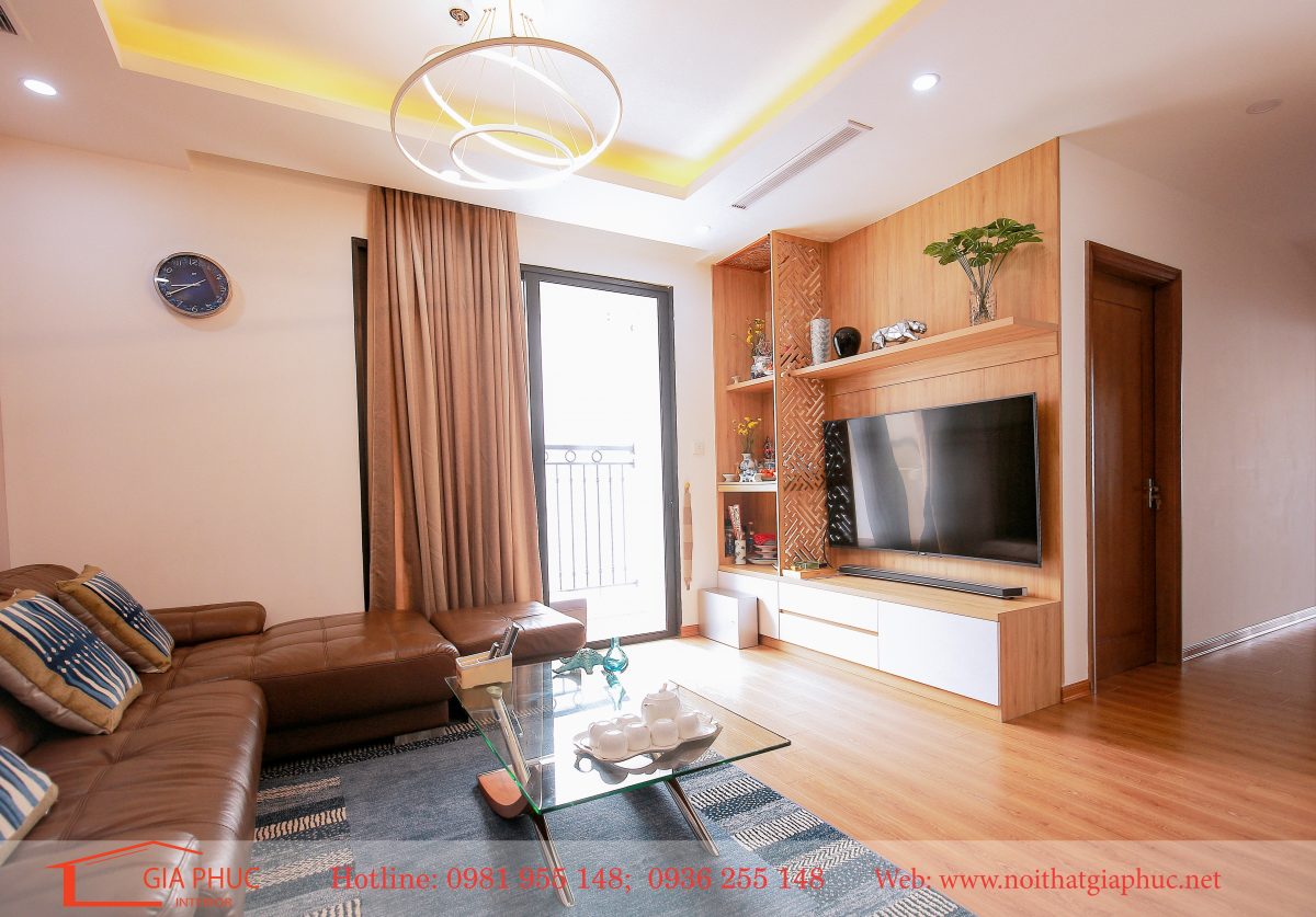 Nội thất phòng khách-nội thất căn hộ Time city