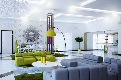 Nội thất phòng khách hiện đại và 8 lưu ý quan trọng