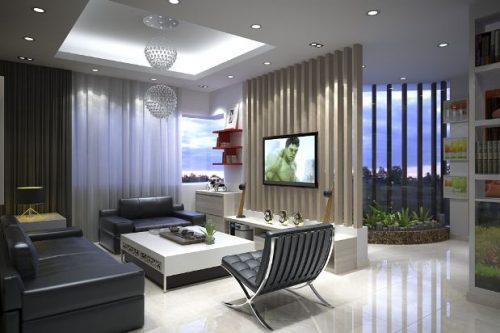 Phòng khách biệt thự tân cổ điển và những điều cần lưu ý