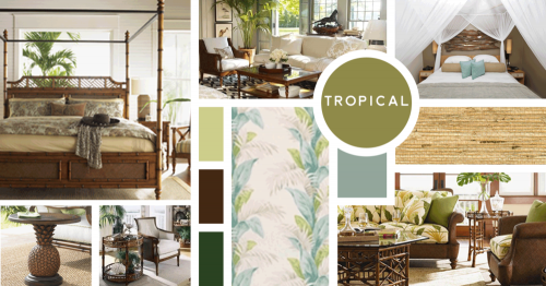 Phong cách thiết kế nội thất Tropical